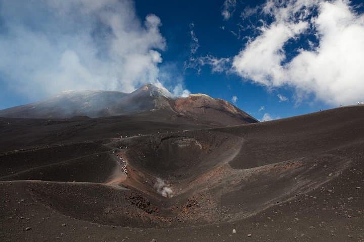 Crater of Volcano Etna