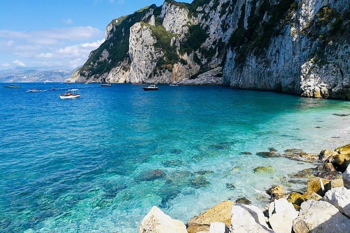 Private Island of Capri by Boat