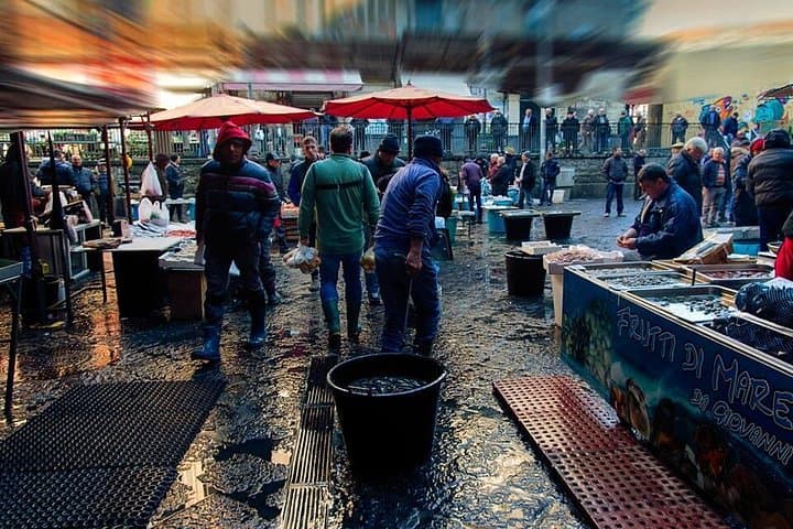 Fish market in CATANIA