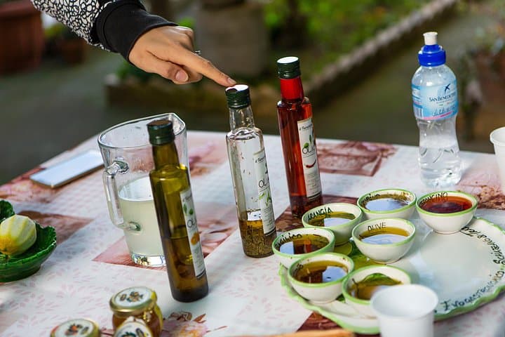 Guides explain how traditional olive oil is made.