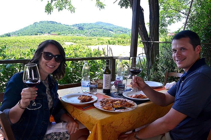 Enjoy a delicious fresh food lunch in a local restaurant