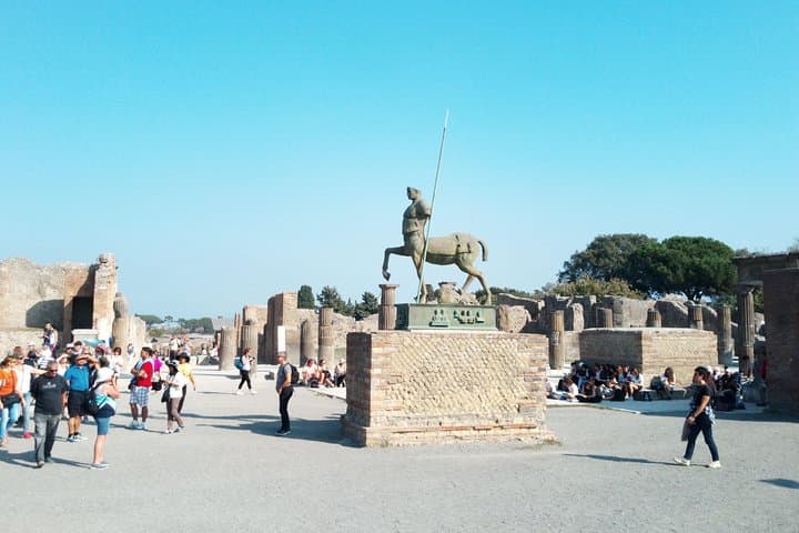 Top Excursions-Italy
Pompeii & Vesuvius SkipTheLine Lunch and WineTasting from Rome