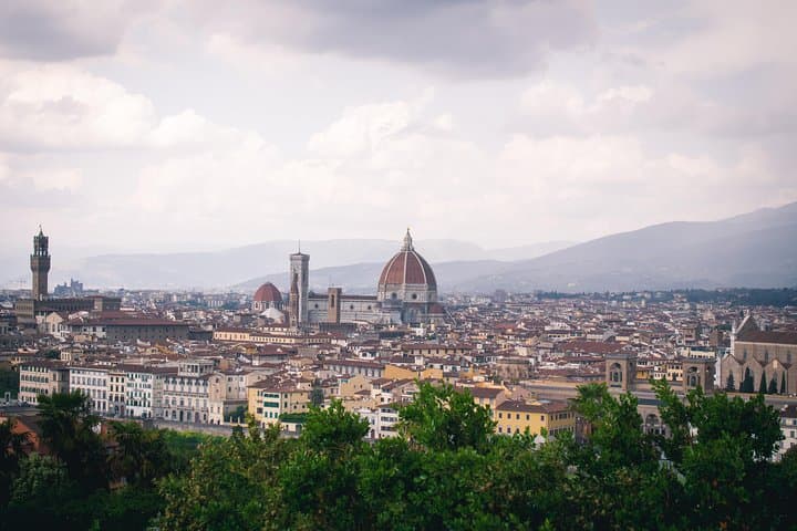 Uphill to Piazzale Michelangelo & San Miniato Basilica Panoramic Walking Tour