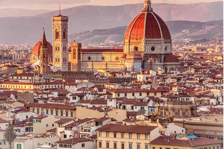Uphill to Piazzale Michelangelo & San Miniato Basilica Panoramic Walking Tour