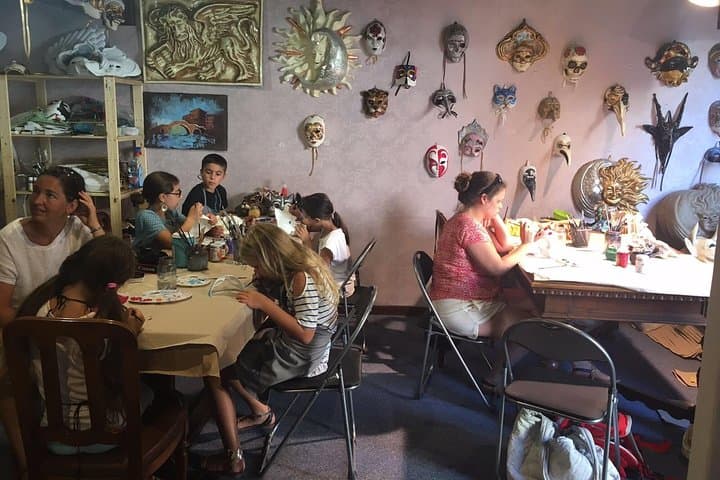 Mask Workshop - Paint Your Own Venetian Mask in Venice, Italy