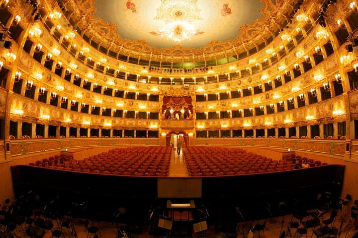 The view from the stage