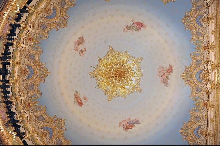 The ceiling