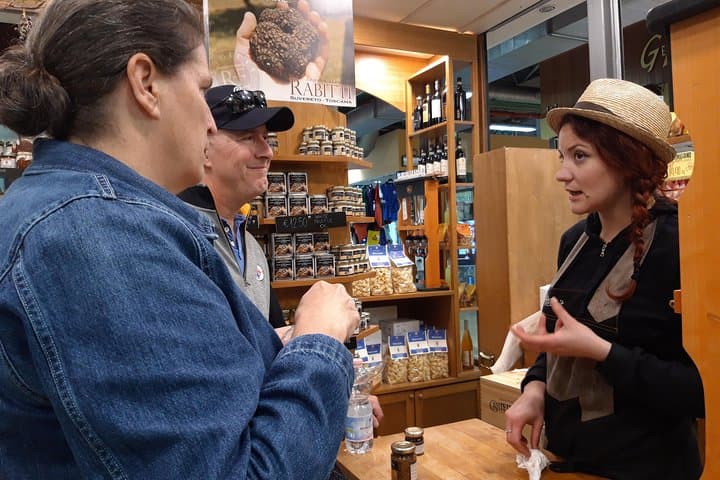 Florence: San Lorenzo Market Food and Wine Tour with Local Expert