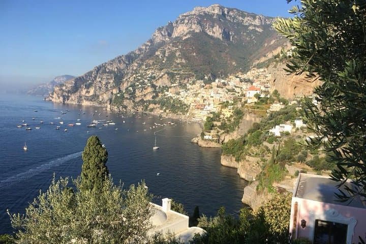 Private transfer from Sorrento to Florence - view of Positano