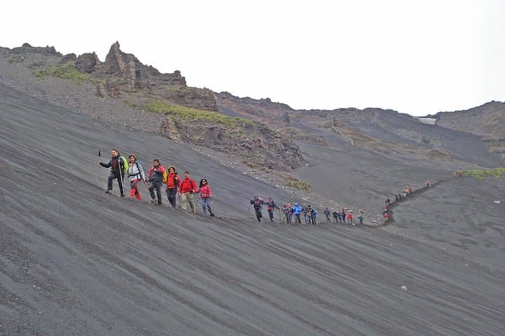 Hiking on the Etna