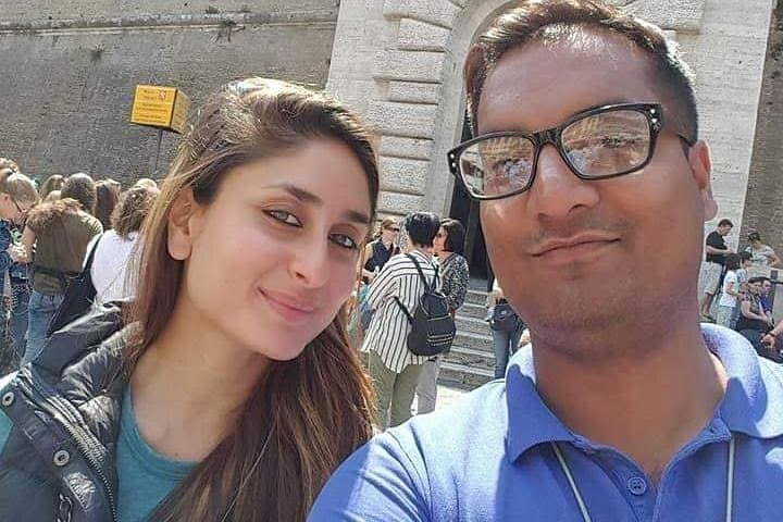 Karina kapoor in a private tour with us.