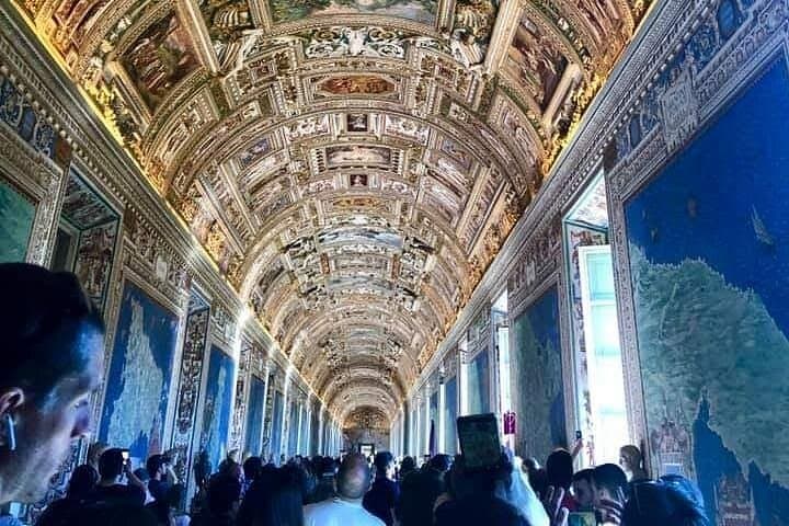 Vatican museum corridor