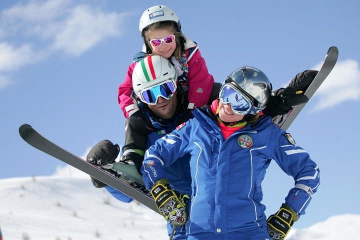 Private ski lessons