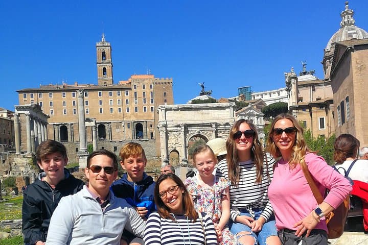 Group picture in the Roman Forum