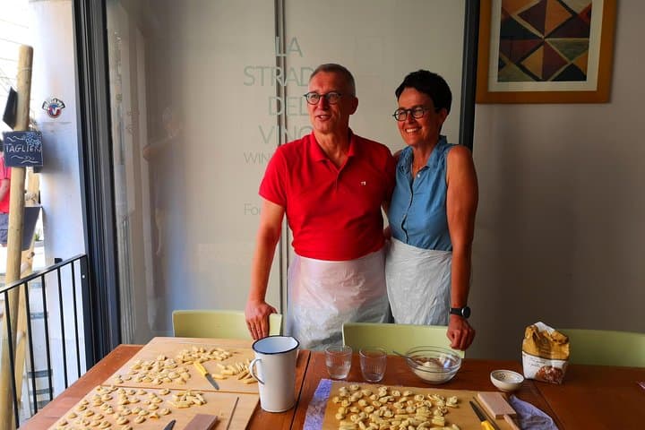 Let's take a picture with your home-made pasta