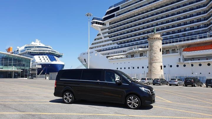 Transfer from Civitavecchia port to Fco Rome airport or Rome