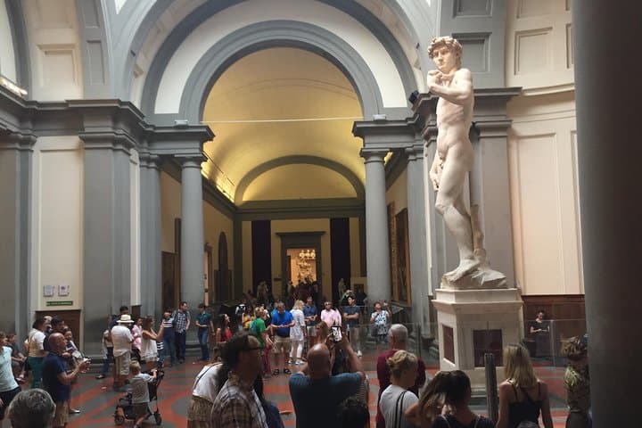in the museum