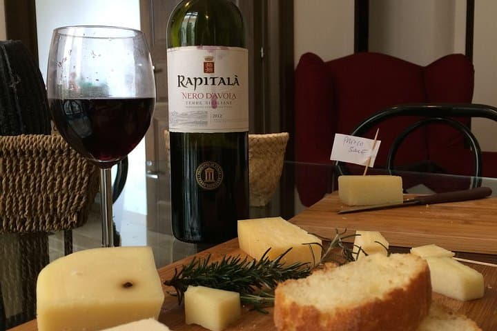 Sicilian Wines and cheeses Tasting in Palermo