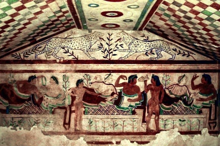 Etruscan Tarquinia and Cerveteri from Rome