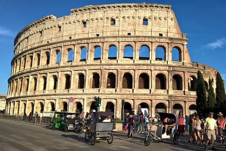 Private daytour of Rome from Civitavecchia port van Mercedes V