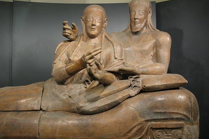 Etruscan Tarquinia and Cerveteri from Rome