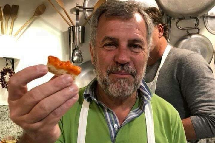 Enjoying the "scarpetta" :)