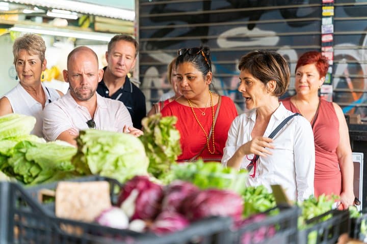 Visiting the market