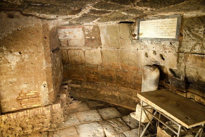 Saint Paul's cell, Mamertine Prison.