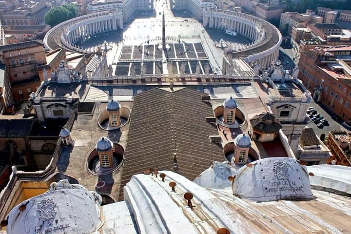 View from the top of St. Peter's Dome