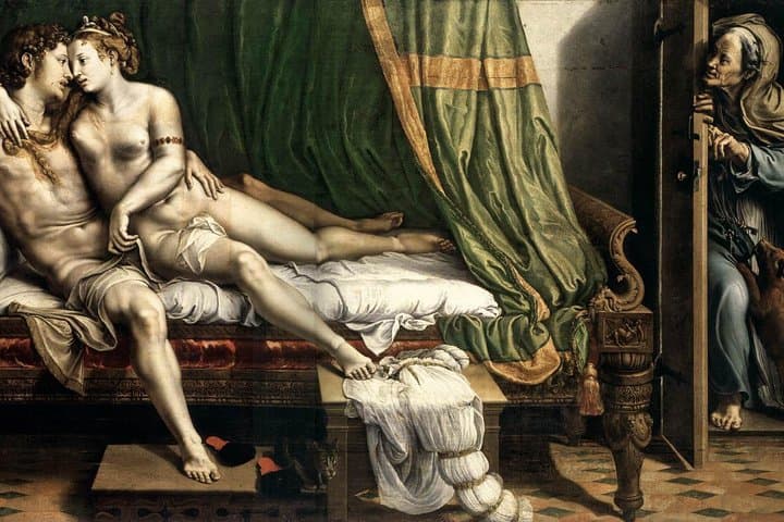 2. Giulio Romano - two lovers
