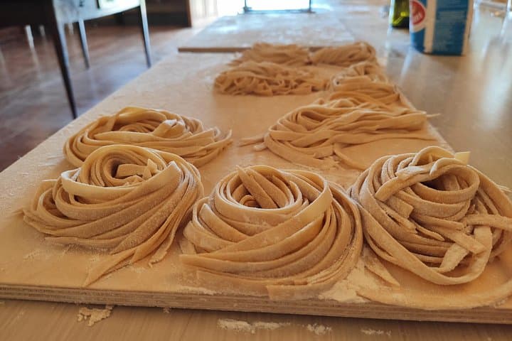 Fresh handmade pasta