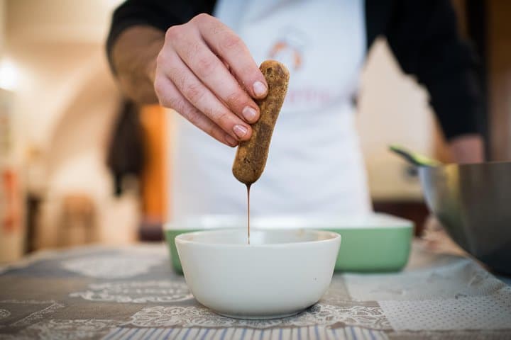 Preparing Tiramisu