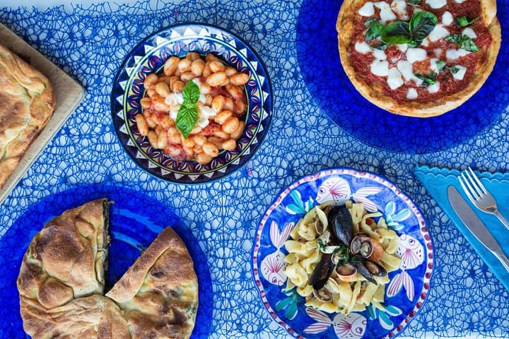 Lunch or dinner and cooking demo at a local home in Vietri sul Mare