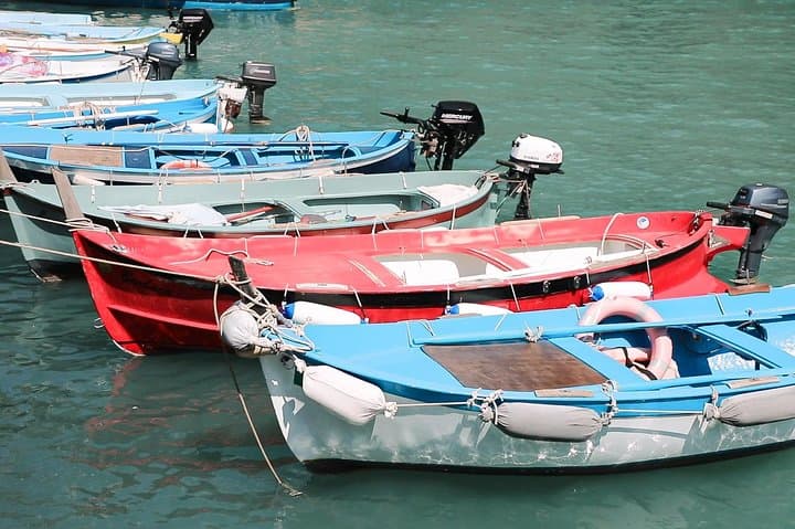 Fishermen boats