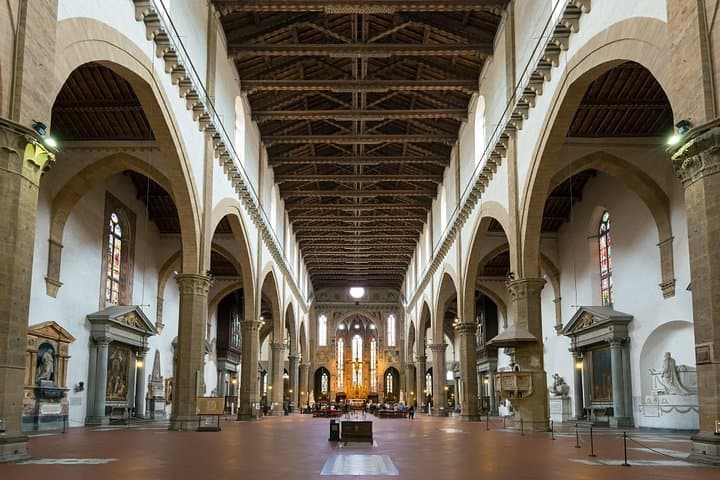 Private Guided Tour of Florence Basilicas and Their Cloisters