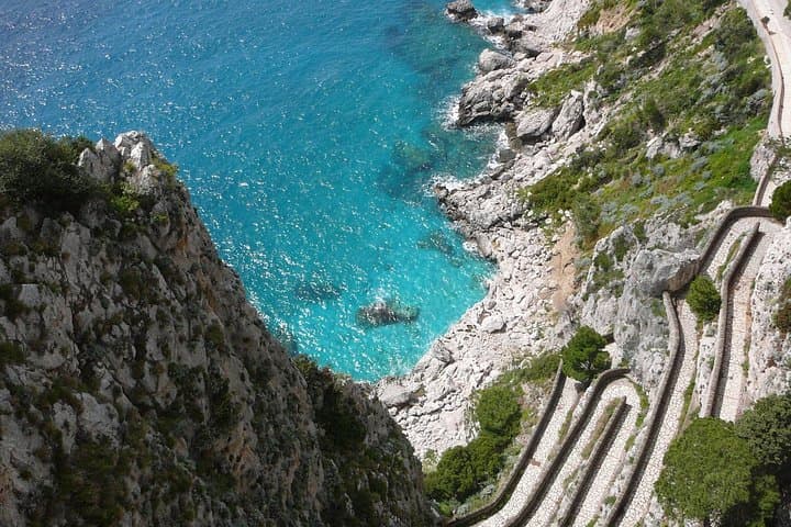 Capri guided tour: View from Augustus Gardens