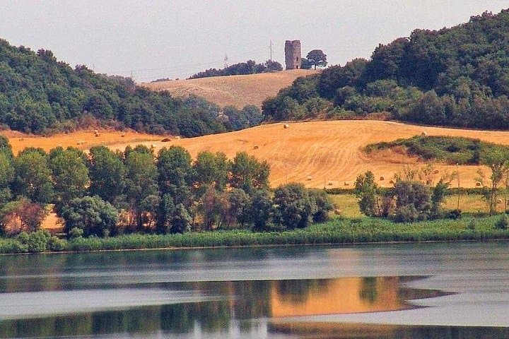 lake and countryside