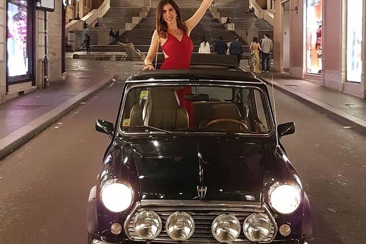 BEST NIGHT TOUR of Rome in Mini Cooper Classic Cabrio