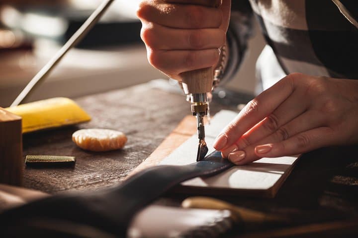 Leather workshop