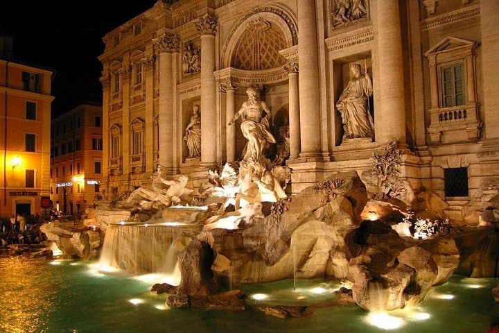 Private Tour Rome By Night with Limo service and English Speaking Driver