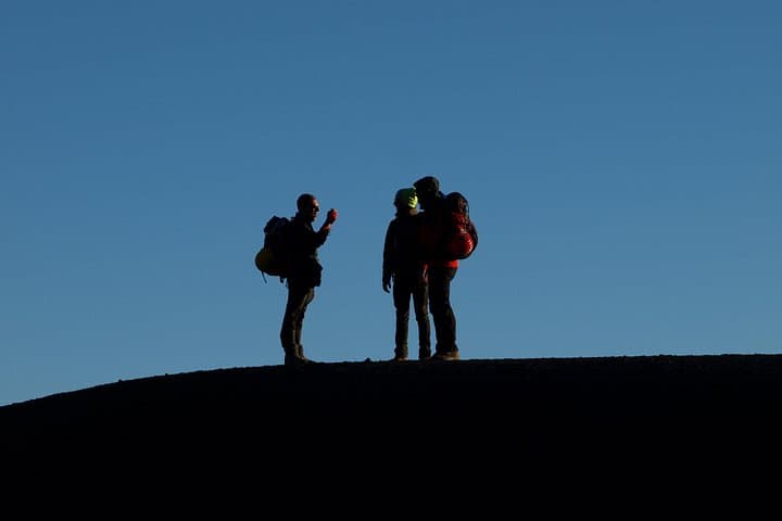 Hiking until the sunset