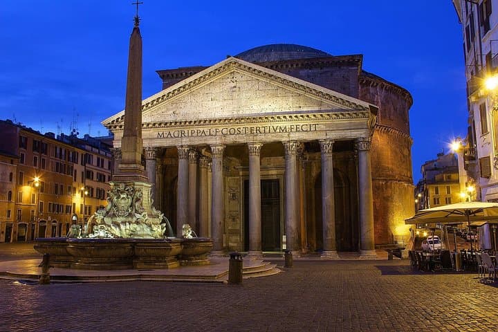 Pantheon by night