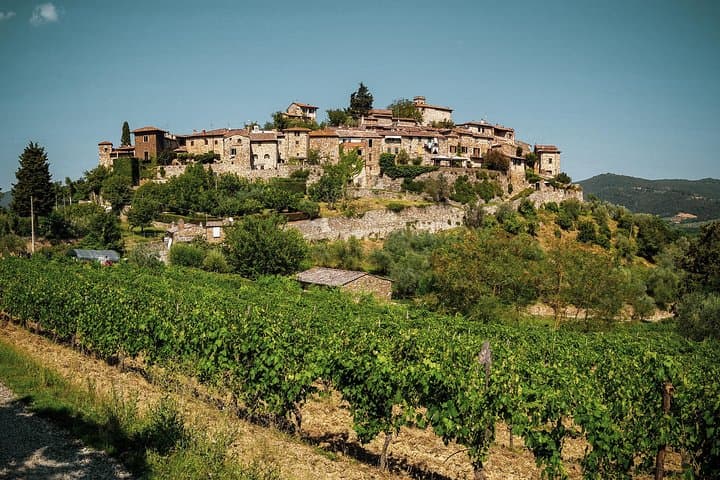 Village in Chianti area