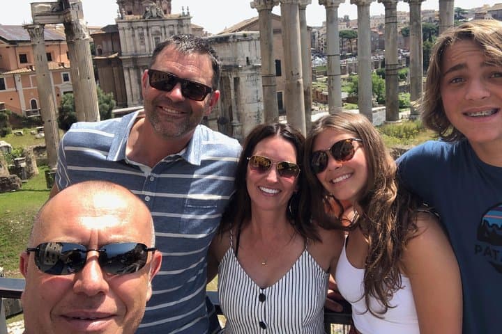 Overview of the Roman Forum from the Capitol