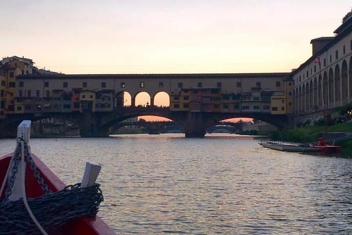 Florence - Ponte Vecchio at sunset