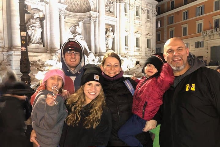 Kids & Families Tour of Rome at Night with Child-Friendly Guide Pizza & Gelato