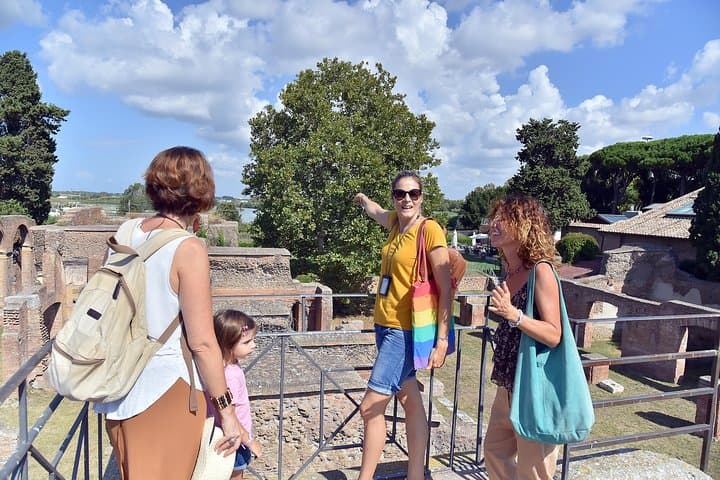 Kid-Friendly Ancient Ostia Tour with Hotel Pickup & Skip-the-line Tickets