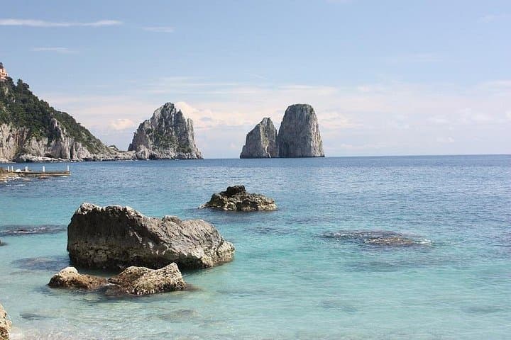 Amalfi Coast and Capri Private Boat Day Tour from Amalfi