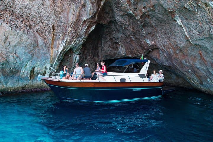 Semi-Private Capri Boat Tour with Snorkeling & Island Visit
