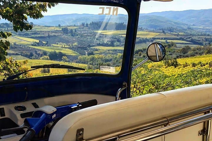 Tuk tuk in Chianti
